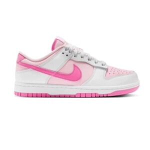 Brand New In Box Nike Dunk Low! Pink Foam/Playful Pink White.